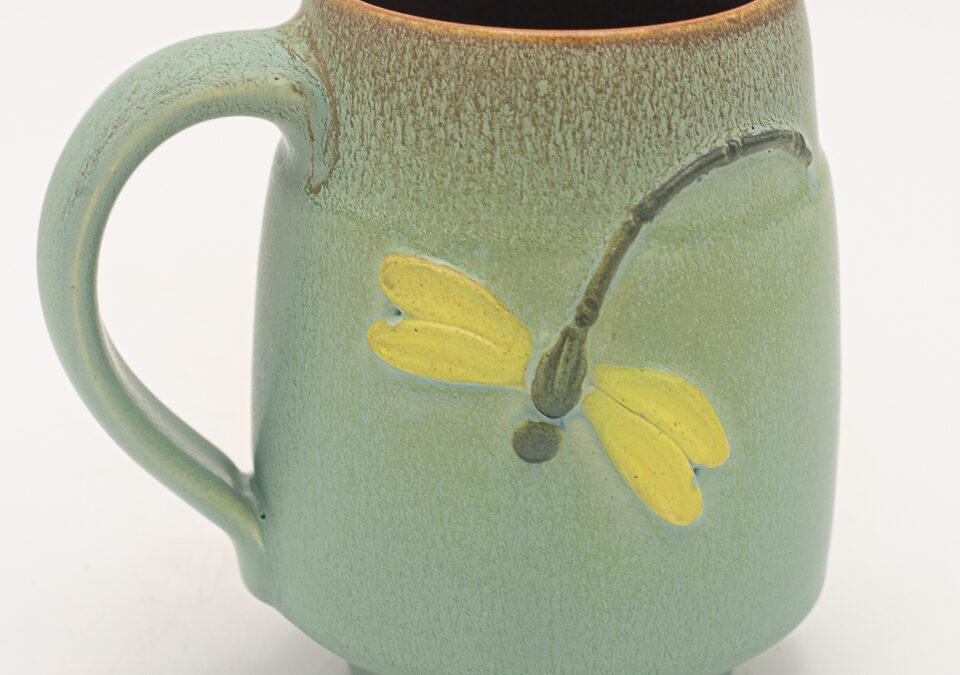 Heirloom Dragonfly Mug
