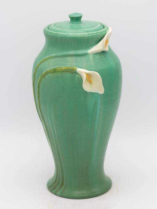 Calla Lily Lidded Jar