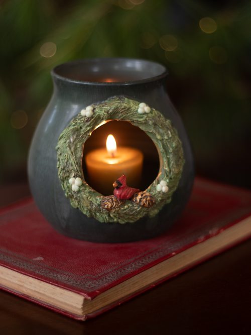 Woodland Cardinal Luminary