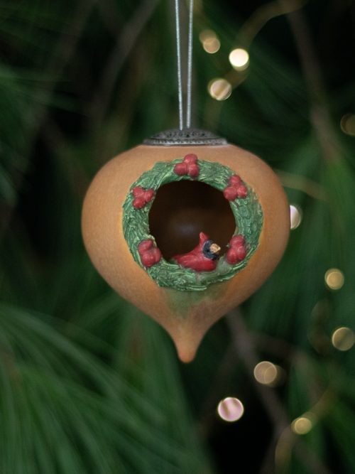 Woodland Cardinal Ornament