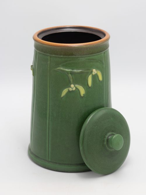 Experimental Mistletoe Cookie Jar