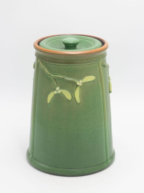 Experimental Mistletoe Cookie Jar