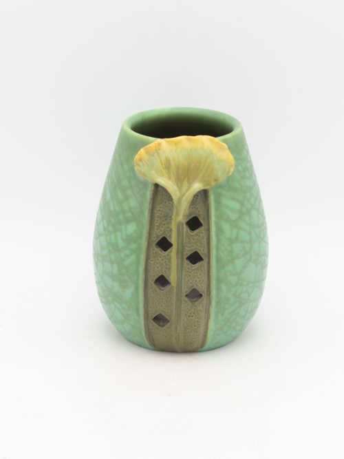 Gilded Ginkgo Vase Variation