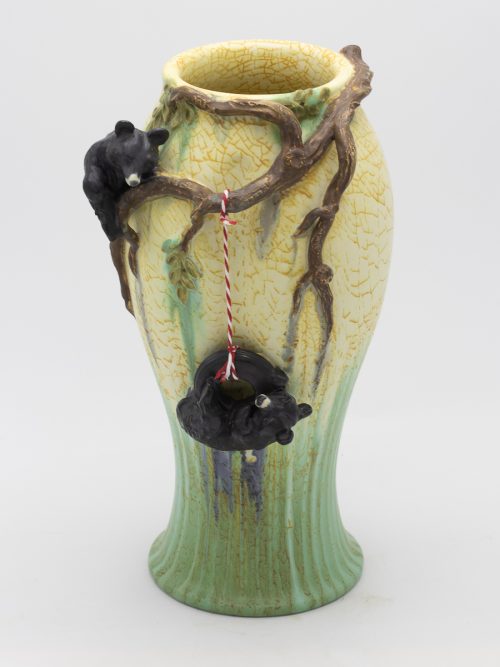 Bear Swing Vase