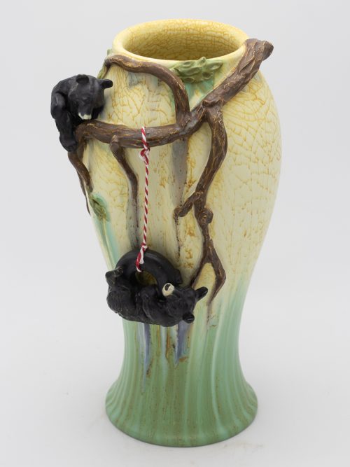 Bear Swing Vase
