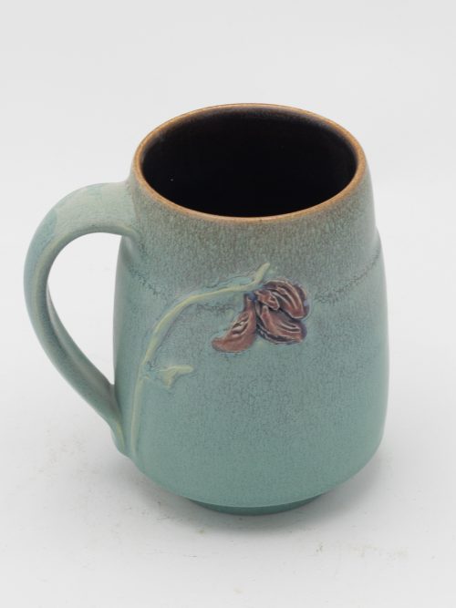 Craftsman Iris Mug Variation