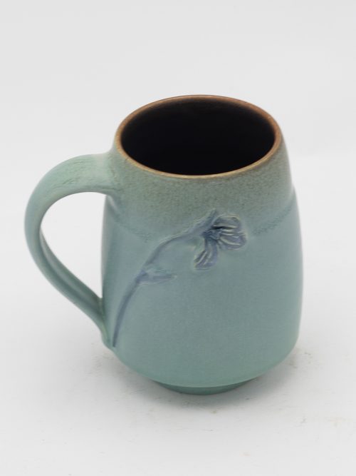 Craftsman Iris Mug Variation