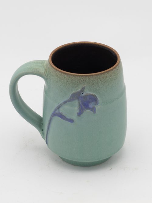 Craftsman Iris Mug Variation