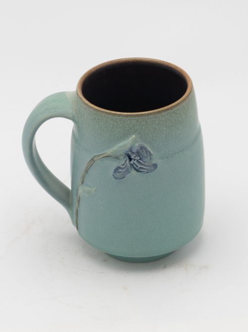 Craftsman Iris Mug Variation