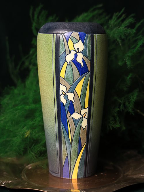 Tiffany Iris Vase